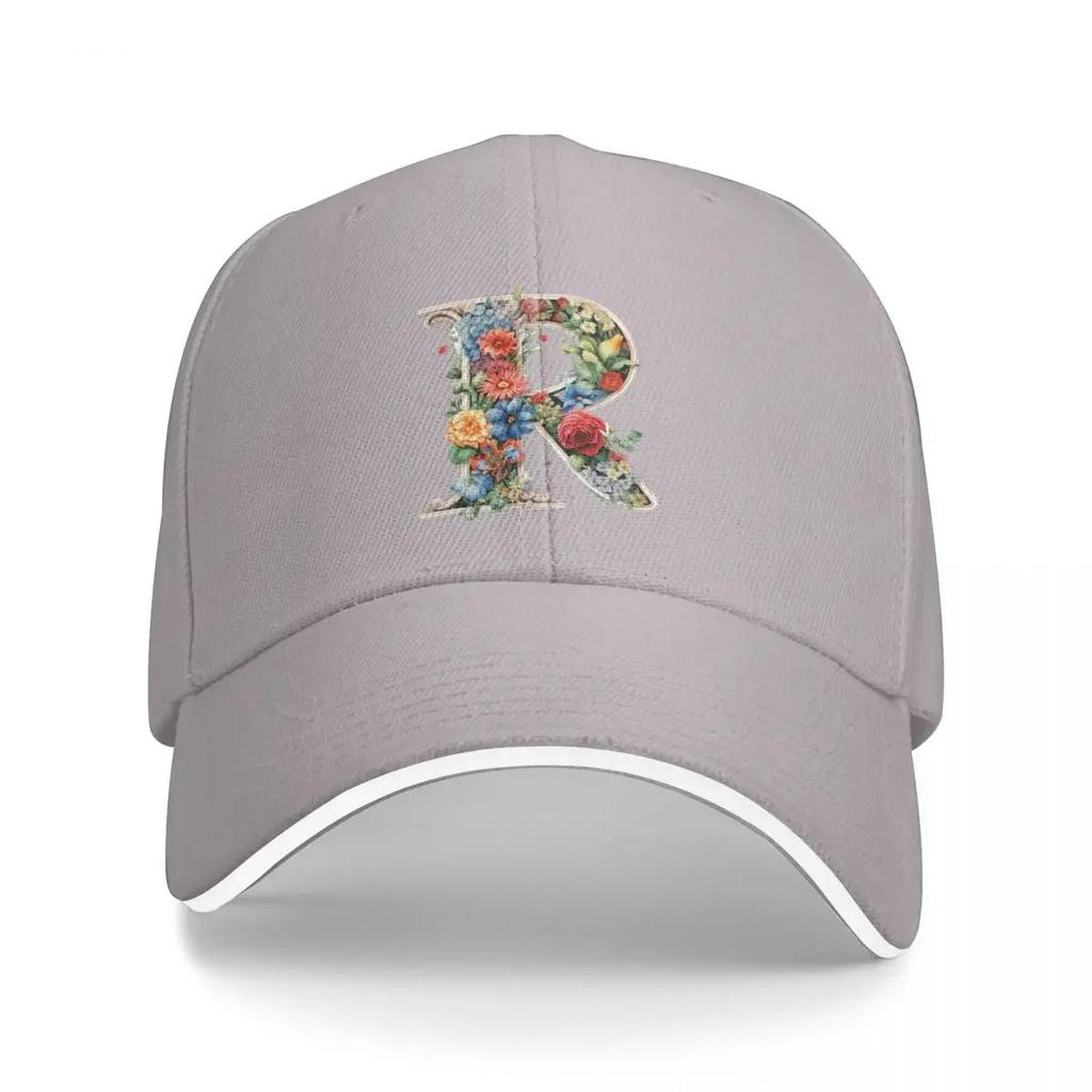 Decorative Capital R Baseball Cap Golf Custom Cap Golf Women Men's