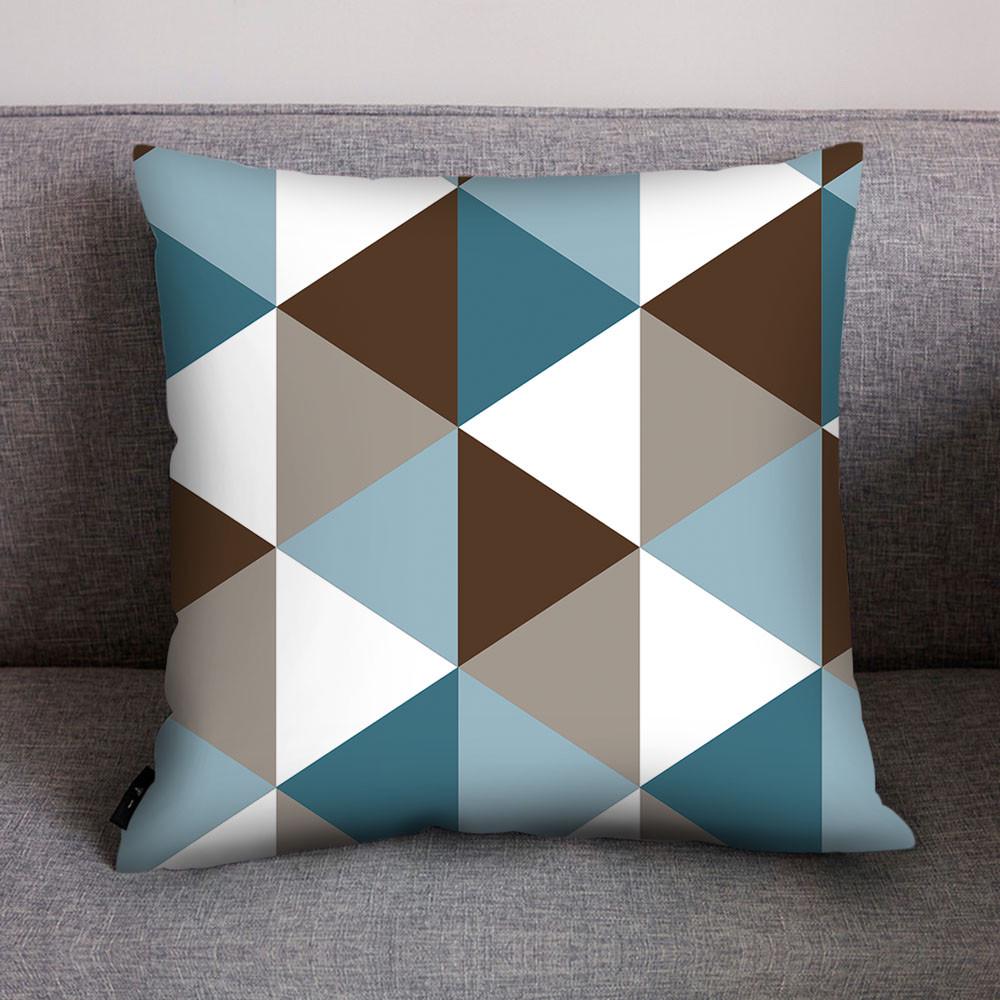 Print Pillow Case Polyester Sofa Car Cushion Cover Home Decor