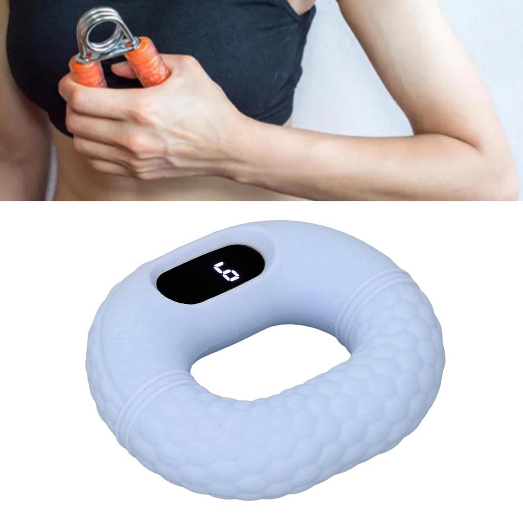 Silicone Hand Grip Strengthener Muscle Training Strength Hand Strengthener Grip with Counter Display