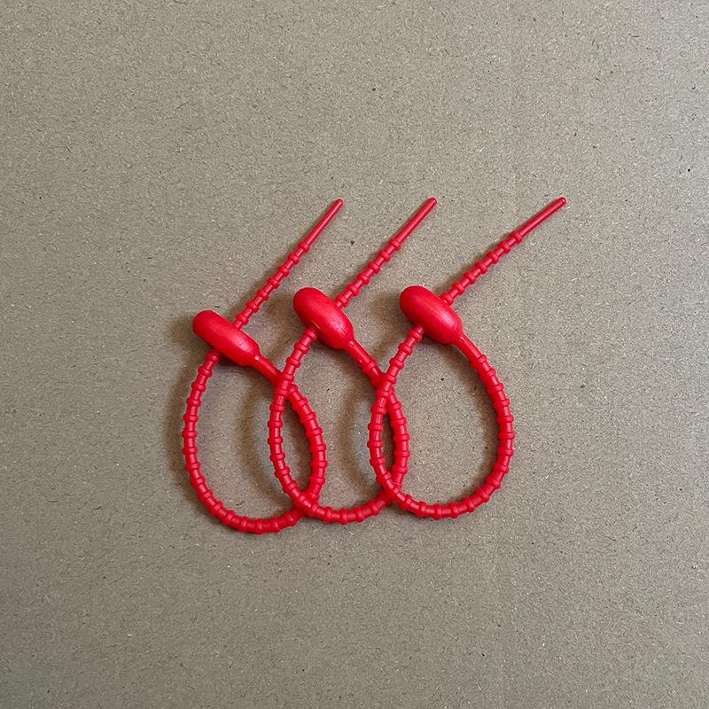 10pcs Silicone Reusable Cable Organizer Winder Ties, Multi-Function Fastener Sleeves, Cable Management Bags, Food Saver, Headphone Wire Clips