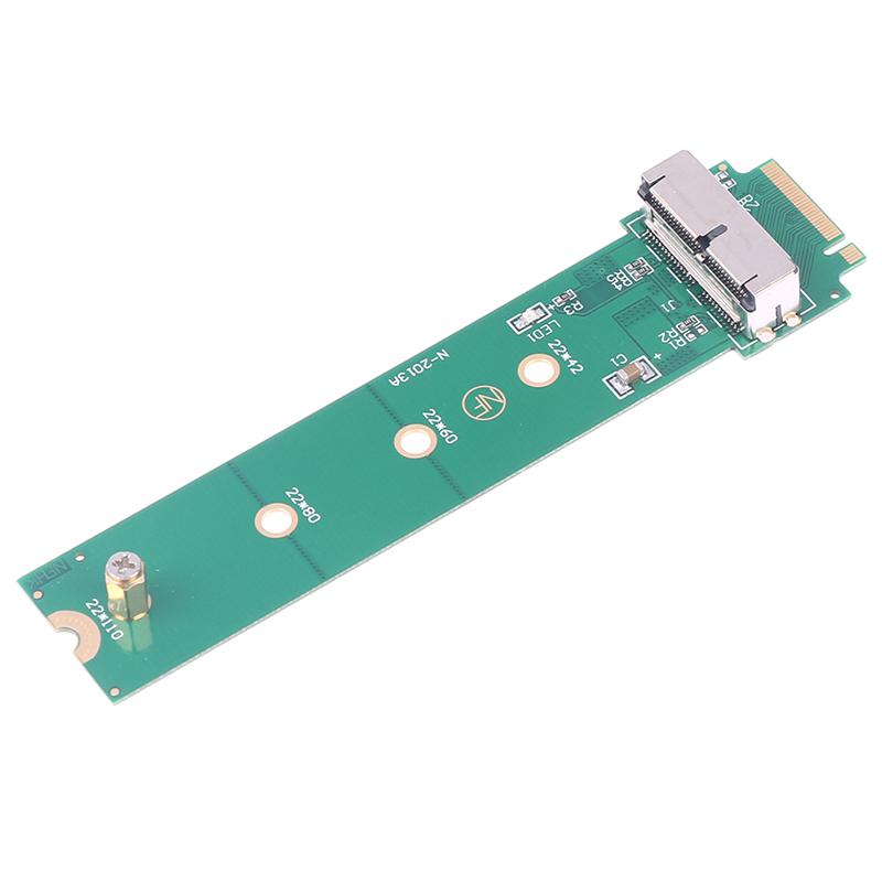 For Macbook Air Pro 12+16 Pins Ssd To M.2 Key M (Ngff) Pci-E Adapter Converter