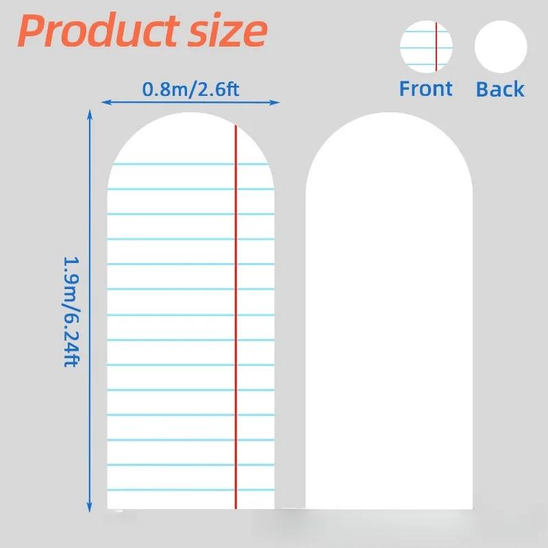 86x200cm Print Arch Cover Spandex Fitted Backdrop for Cow Theme Photo Background Birthday Party Baby Shower Wedding Decorations