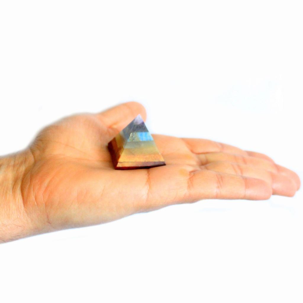 Chakra Crystal Pyramid 30-35mm