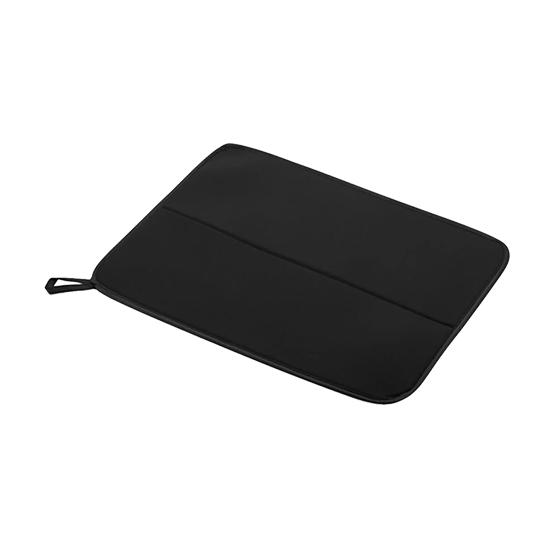 Dish Drying Cover Black Countertop Dish Mat Super Absorbent Nanoflex Dish Rack