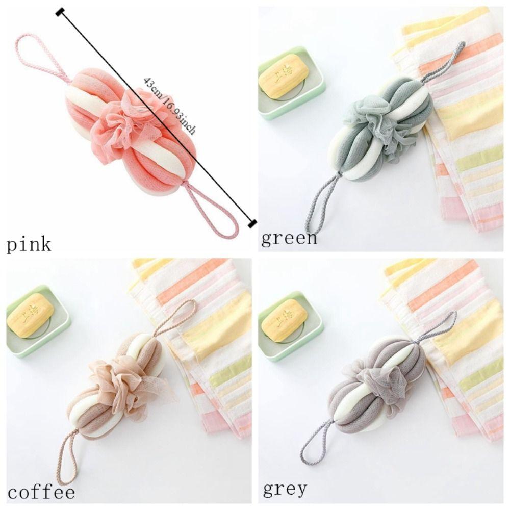 Extendable Foaming Bath Flower Luxuriate Shower Ball Body Bath Sponge  Remove Dead Skin