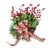 Christmas Wreath Berry Wreath Handmade Flower Front Door Antique Wreath Flocking Mixed Decorations Christmas Decorations