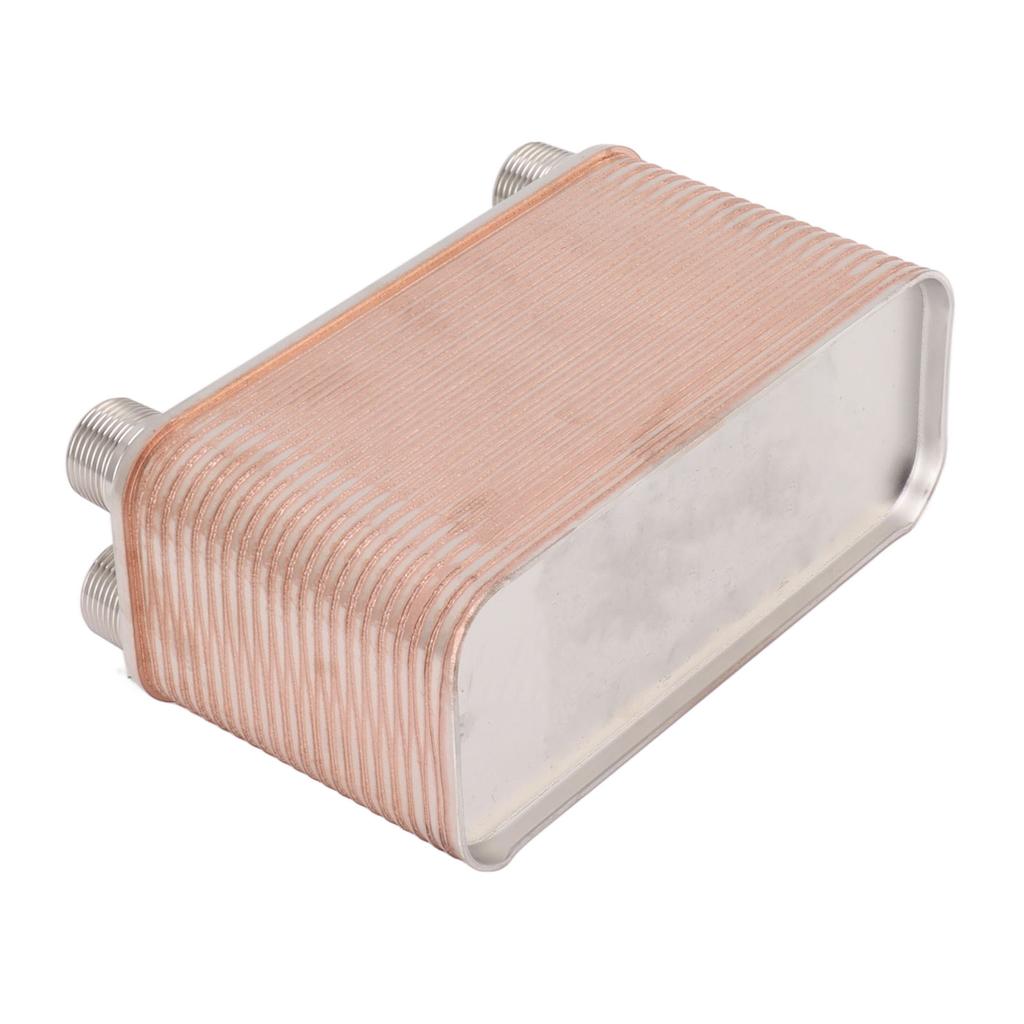 Plate Chiller Compact Heavy Duty Stainless Steel Brazed Plate Heat Exchanger for Beer Wort Water