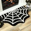 Halloween Shaped Imitation Cashmere Floor Mats Absorbent Bathroom Horror Entrance Door Mat Home Decoration