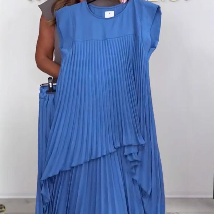 2025 Euro-America Style Solid Raglan Sleeve Top & Ruched Straight-Leg Pants Set