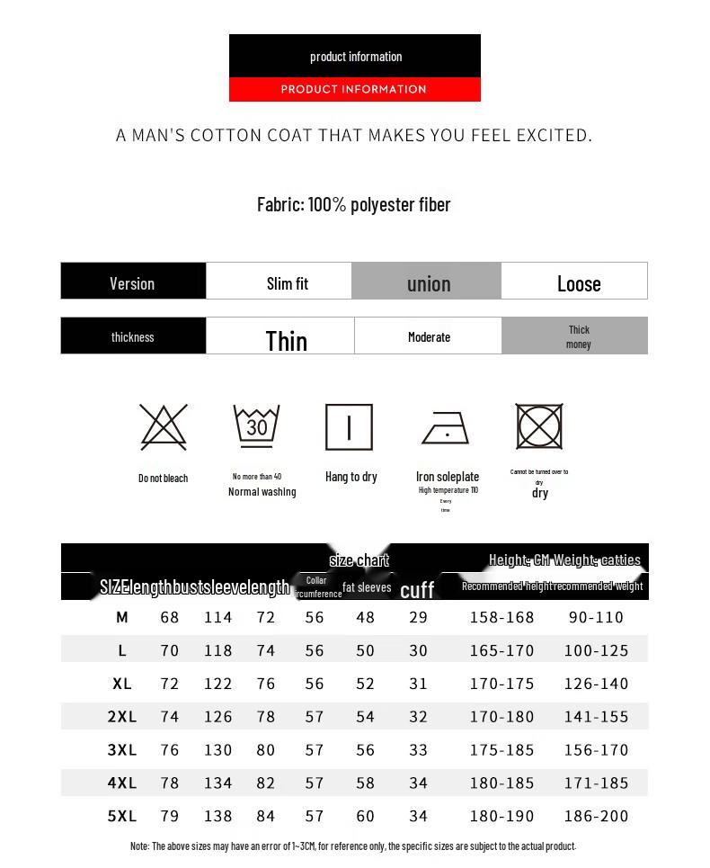 PLAYBOY Men's Hooded Padded Winter Jacket