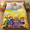 JoJos Bizarre Adventure Anime Throw 240g Flannel Blanket, Suitable for Sofas, Beds, Offices,  Exquisite Gift Blankets