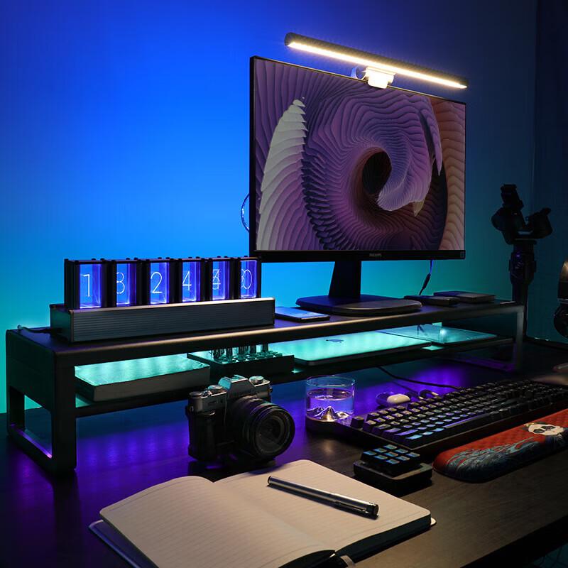 Multi-functional Dual Monitor Riser with USB