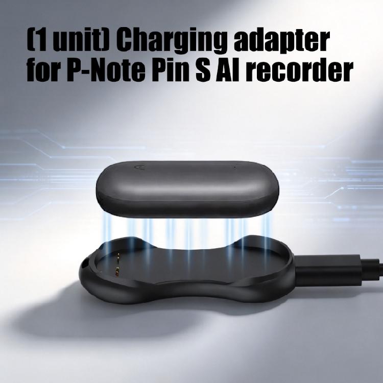 Recorder Charging Dock for NotePin S Voice Recorder ABS Desk Charging Base for Study Setups,Travel Backup Carry Charger