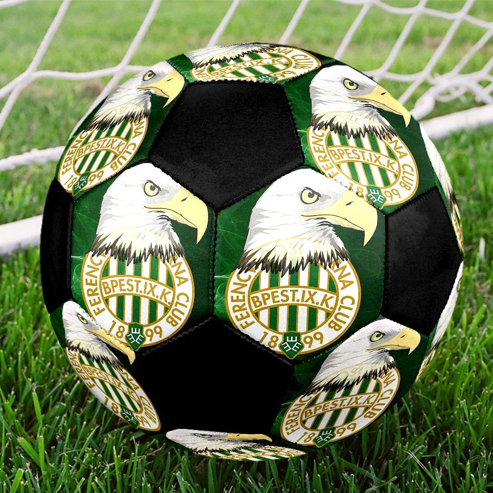 1pc Ferencvarosi TC Soccer Ball Size 5 Indoor Soccer Ball Fashion Colorful Backyard Game - Great For Sports Fans Gift HE48