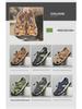Men's Cross-Border Large Leather Outdoor River Sandals