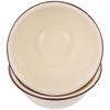 2Pcs Enamel Bowl Retro Kitchenware Large Capacity Deep Multipurpose Food Storage Basin Enamel Bowl Vintage Enamelware Basin