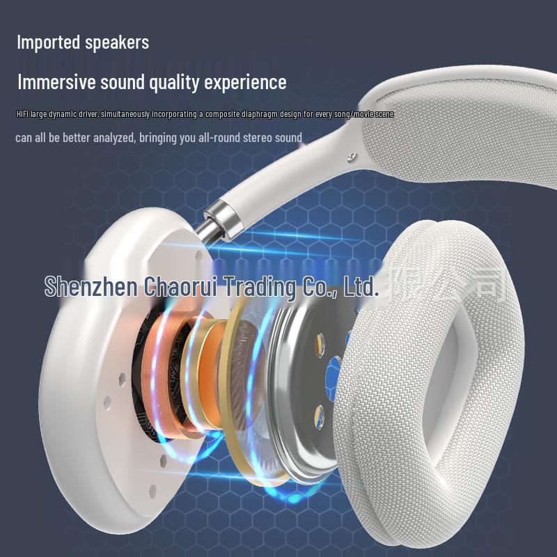 P9max Sports Bluetooth Earphones - Cute, Wireless, Over-Ear, Bluetooth 5.3.