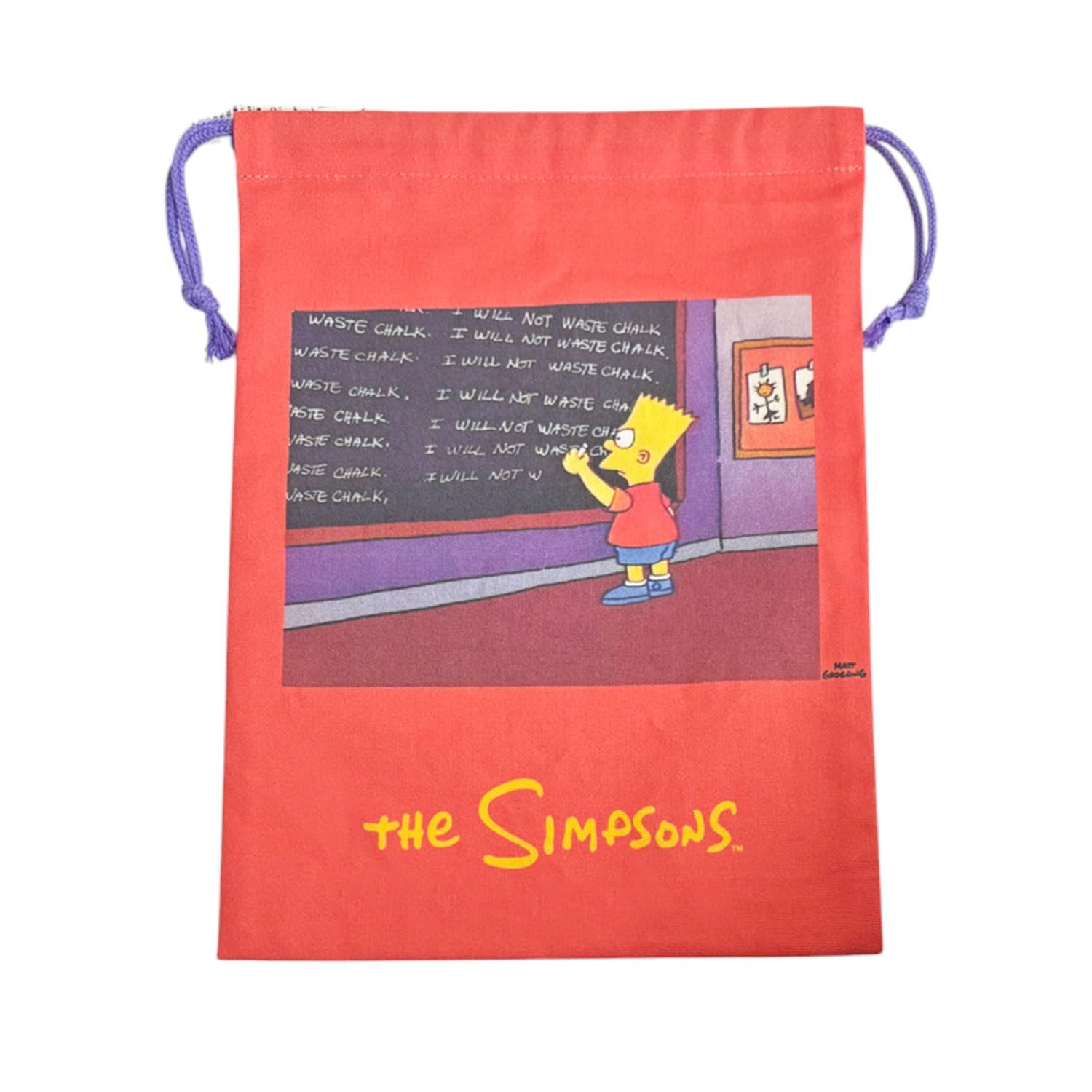 

Small Planet The Simpsons Drawstring Bag Bart SimpsonStaying Away
