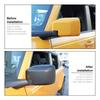 Exterior Side Rear View Mirror Cover Trim Shell For Ford Bronco 21+ Carbon Fiber