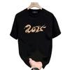Trendy Brand Short-Sleeved Pure Cotton Men'S Printed T-Shirt Trendy Men'S And Women'S Versatile Round Neck T-Shirt Men'S