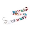 Double-Sided Printed Cat Doctor Cartoon Lanyard for Phone & ID Cards