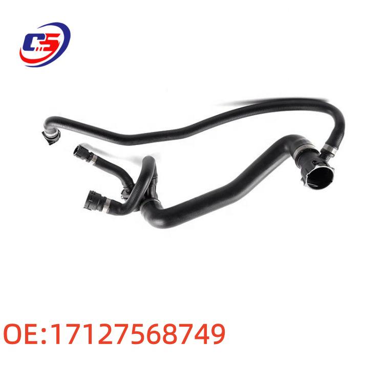 Compatible Oil Inlet & Upper Radiator Hose for BMW 5 Series E60 520LI (Part #17127568749)