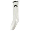 Girls Knee High Socks with Lace Trim and for School and Everyday Wear