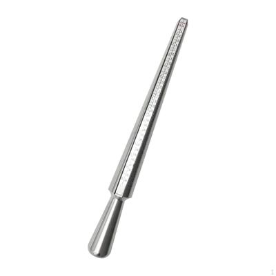 Metal Ring Sizer Aluminum,Portable,Repair Distorted Rings for Women Men Sturdy Practical