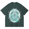 230 Gsm 100% Cotton Ghibli V6 Totoro Print Unisex Heavy Cotton T Shirt