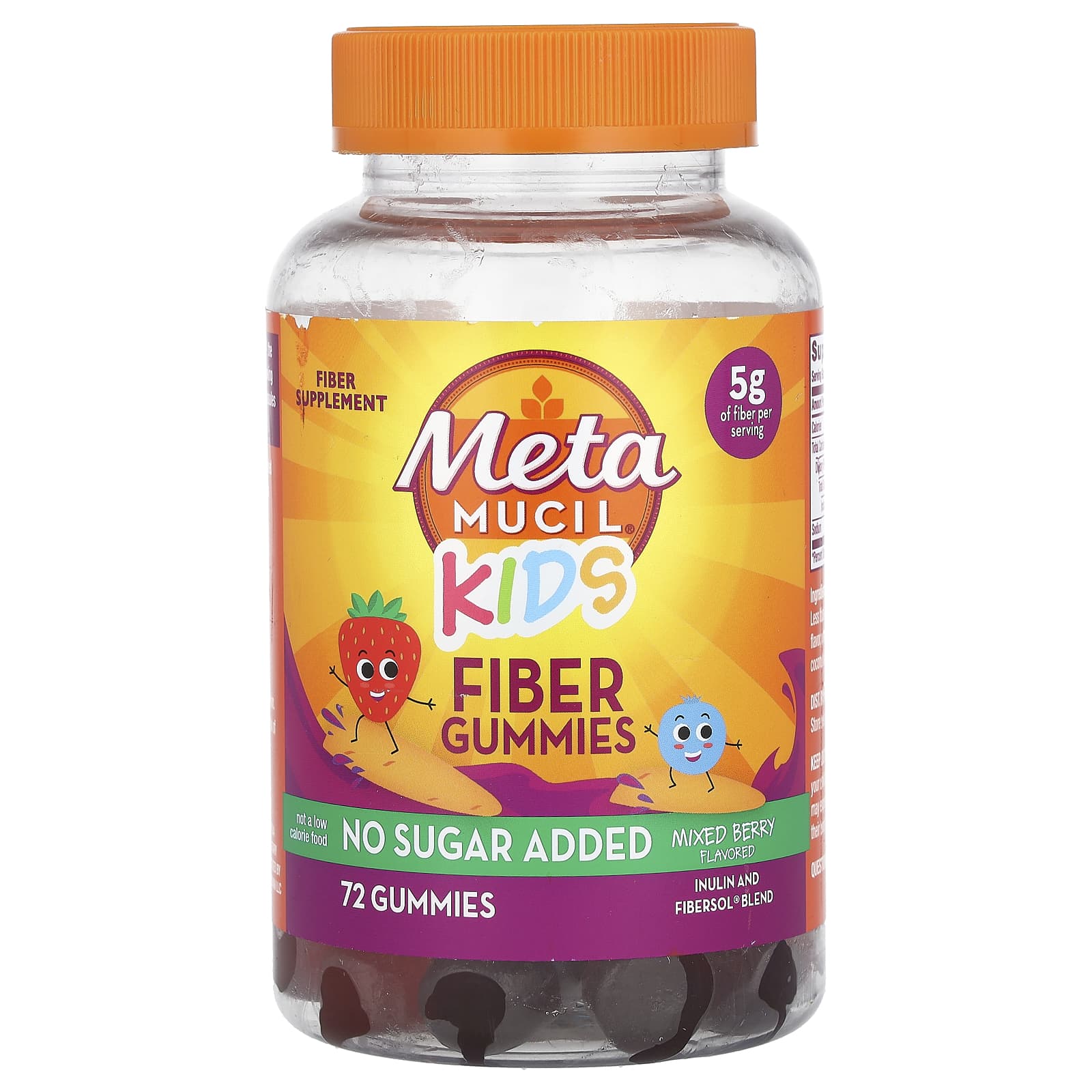 

Children s, Dietary Fiber Gummies, Mixed Berry, 72 Gummies