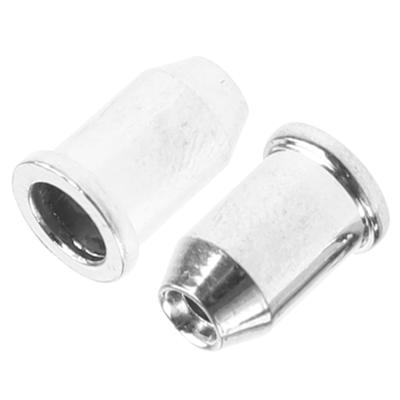 6 PCS Chrome Mounting Ferrules Bushing Set Guitar String