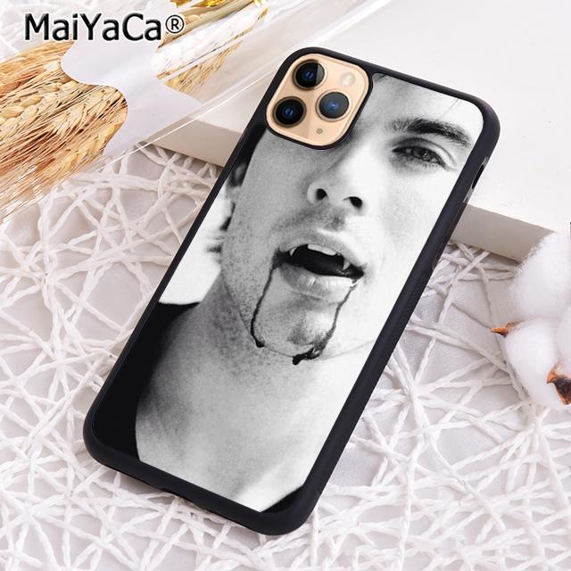 

The Vampire Diaries blood damon Phone Case For iPhone 17 Air 16 pro max 15 14 plus 12 13 Shell Cover coque iPhone 15pro max