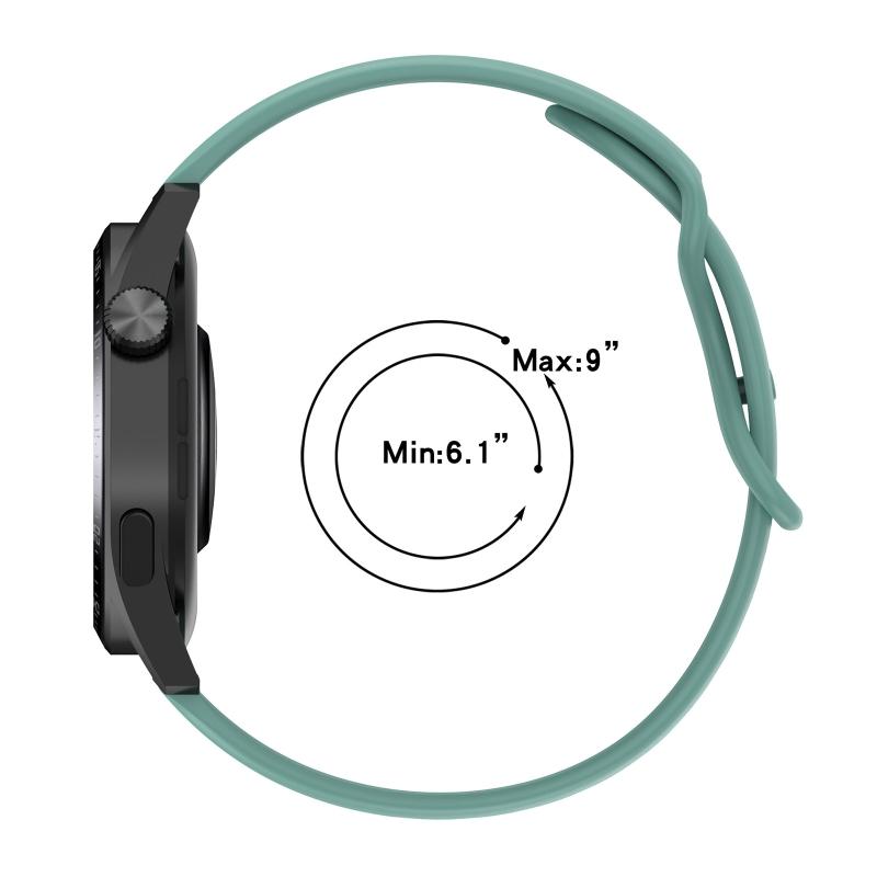 for AmazfitBip3 Band Adjustable Sport Silicone Loop Washable Replacement Strap Wristband Bracelet Waterproof
