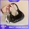 Fashion Mini Dumpling Bag Women's New Niche Design Handbag Laser Personalized Handbag