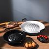 Circular Shape Laotian Hot Pot Portable Carbon Grill High Quality Thai Style Hot Pot  Business