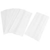A84X-400 Pieces Sublimation Shrink Wrap Sleeves 5X10 Inch White Bag For 567G Tight Tumblers, Heat Transfer Shrink Film