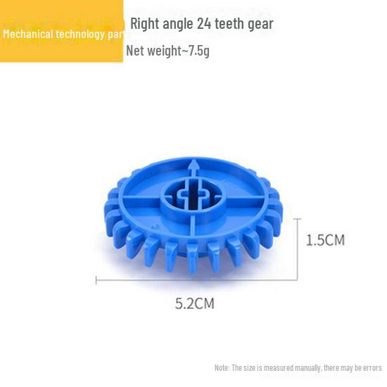 Kompatibilní stavební bloky s velkými částicemi: Příslušenství pro výuku mechanických převodů a robotů (9656 sypkých kusů)