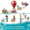 LEGO® Disney Princesse 43216 Le Voyage Enchanté Des Princesses, Jouet Avec Cheval, Et Figurines