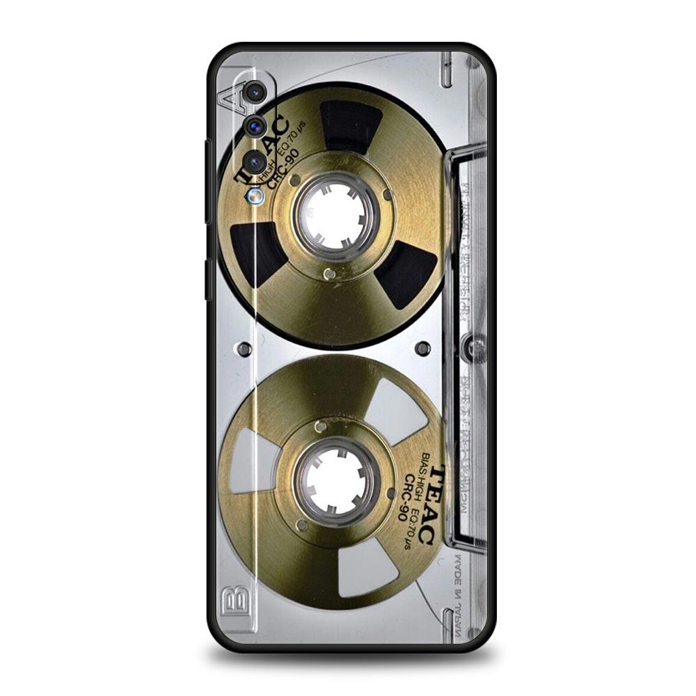 Vintage Cassette Tape Phone Case For Samsung Galaxy A56 A36 A26 A34 A17 A16 A06 A14 A12 A54 A72 A24 A22 5G A52 A50 A40 A32 Cover