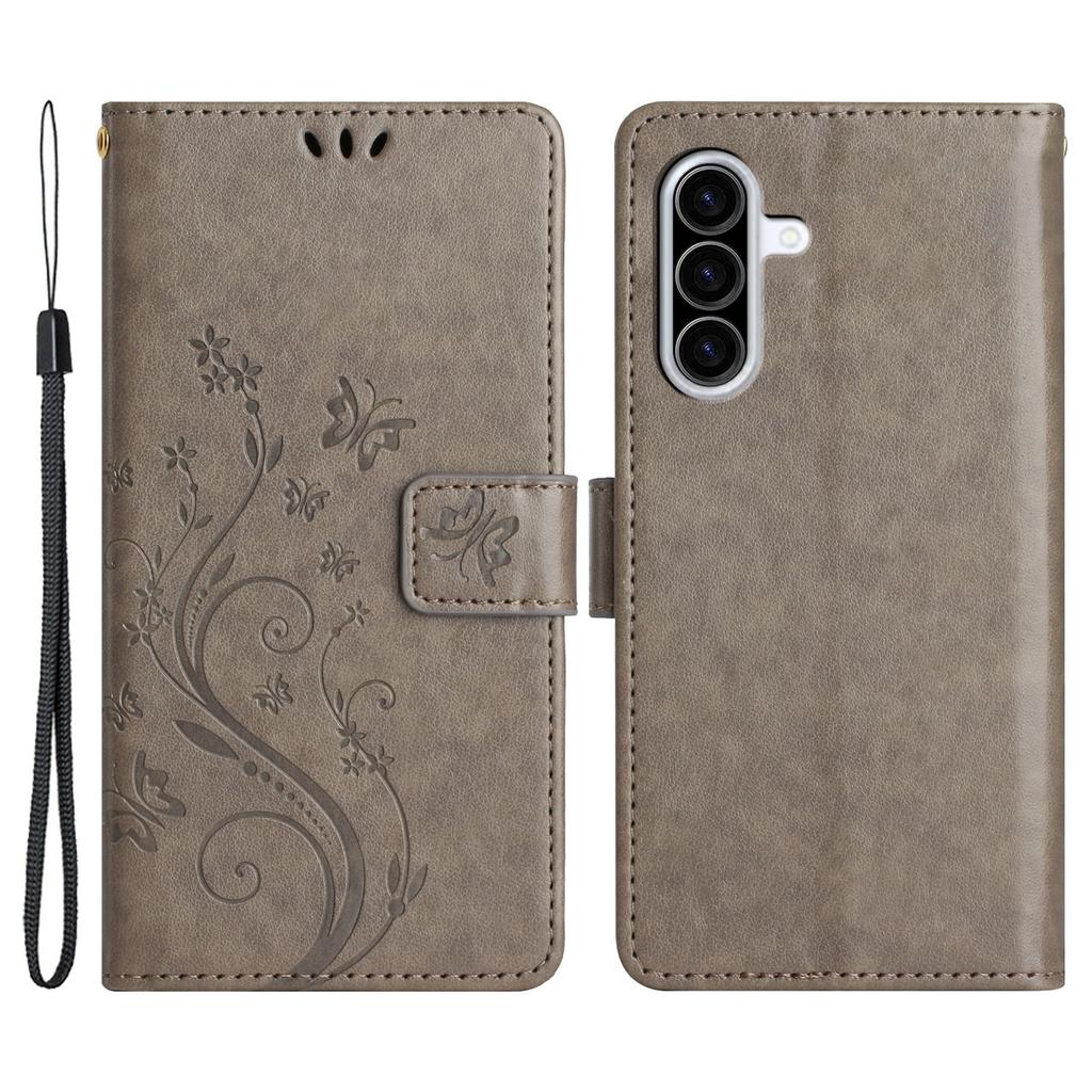 For Samsung Galaxy A26 5G Case PU Leather Phone Wallet Cover with Strap