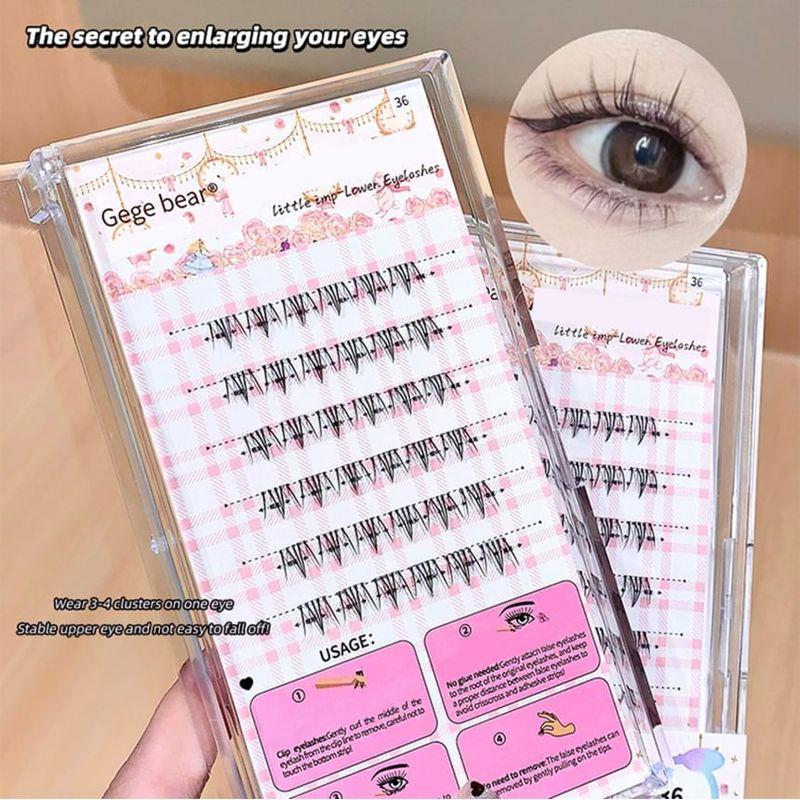 Gege Bear - Lower Eyelashes- 6 Types