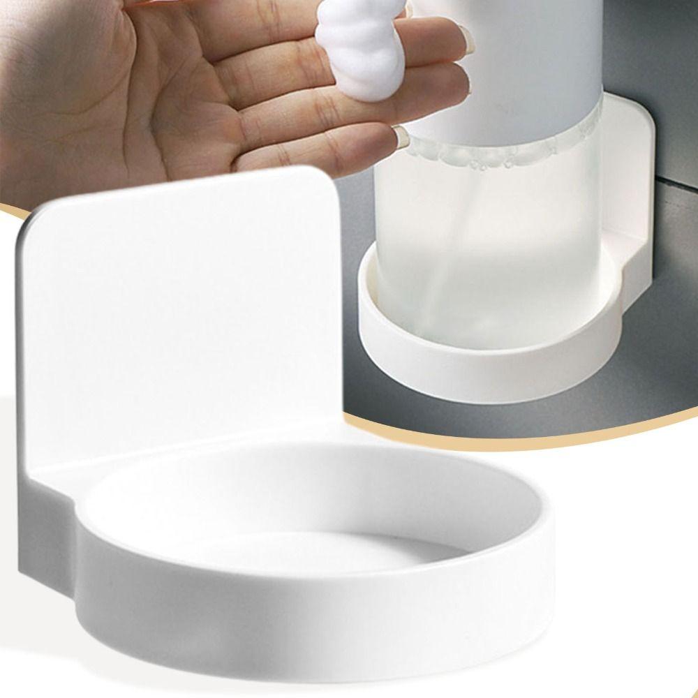 Bottles Holder Shampoo Storage Rack Hanging Organizer Holder Wall Mounted Kitchen Spice Bottle Support Bathroom Hardware