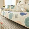 Summer Sofa Cushion Latex Summer Cool Breathable Summer Mat Non-Slip Living Room Sofa Cover Cloth Backrest Towel