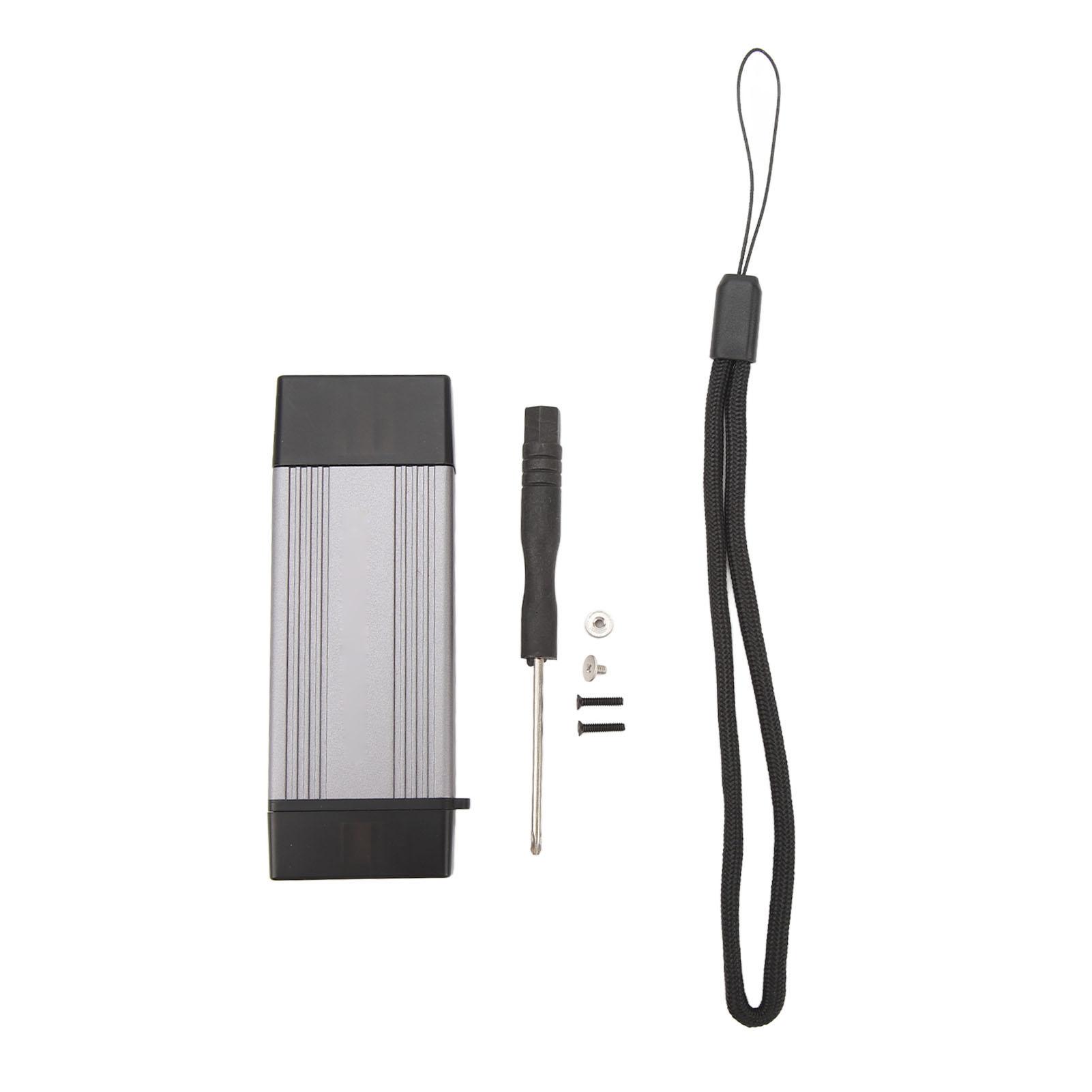 

Корпус для M.2 NVMe SSD 10 Гбит/с Емкость 2 ТБ Разъем USB3.2 Type-C Алюминиевый сплав Type-C SSD