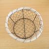 Round/Oval Shaped Wire Basket Space Saving Basket Fruit Holder Decorative Food Storage Solution Kitchen Accessory