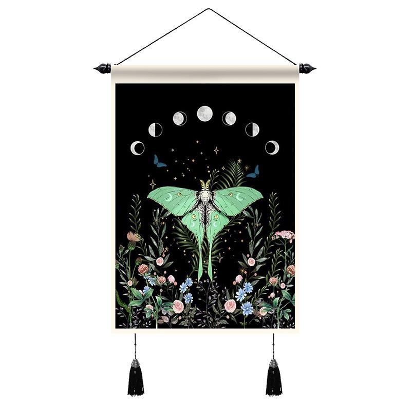 Tarot Card Tapestry: Sun & Butterfly Living Room Bedroom Dorm Decor