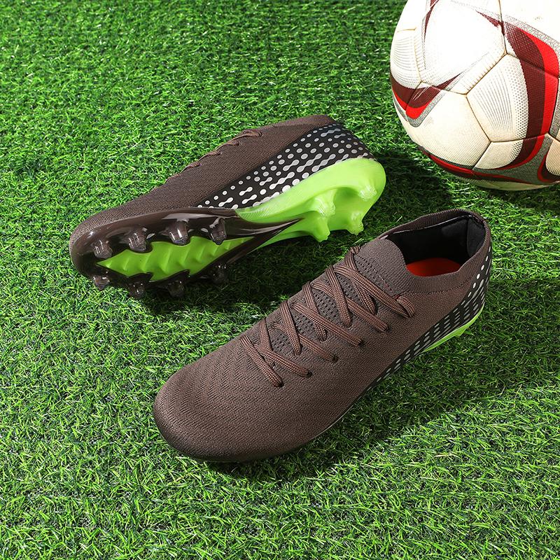 New Men Football Boots Sport Outdoor Grass Adult Sneakers Soccer Shoes Ultralight Futsal Non-Slip FG Comfortable Cleats Match