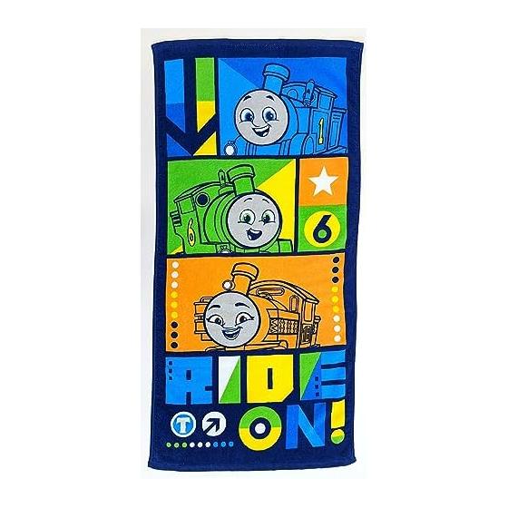 Hayashi Bath Towel Compact Approx. 50 x 100cm Thomas Ride On CM488100