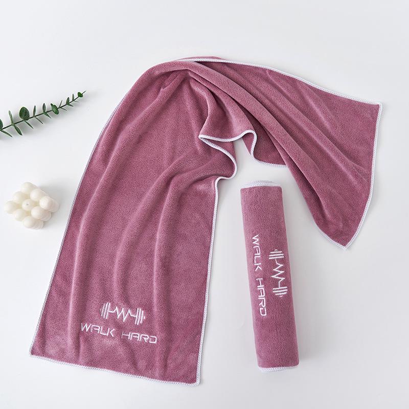Portable Sweat-Absorbent Sports Towel for Running, Yoga, Fitness