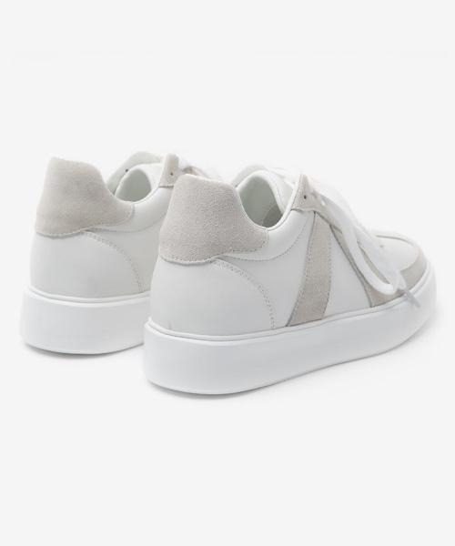 [Hilltop] Elevated 7CM Lift German Army Trainers Pendle Gray HT3515